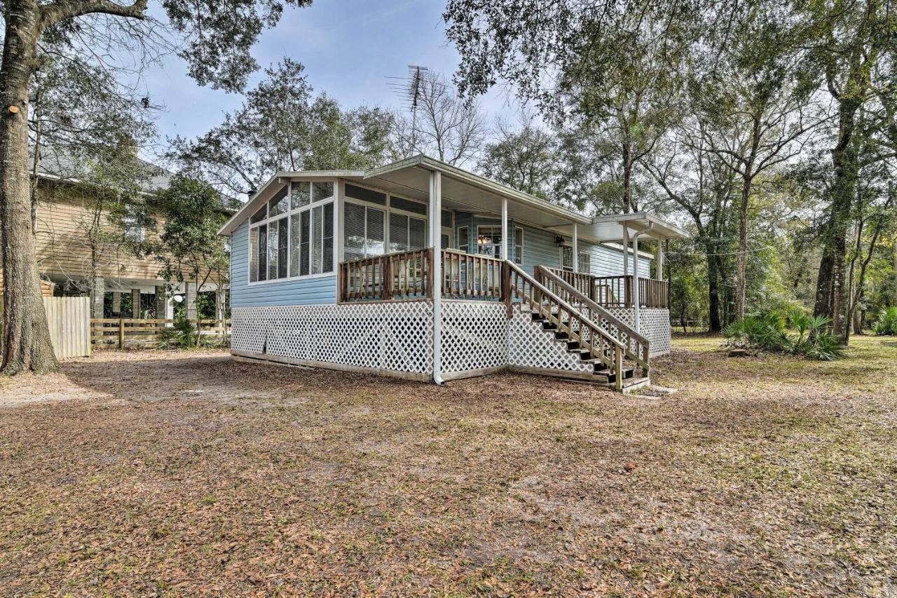 Fishing Paradise With Deck On Suwannee River Branford Экстерьер фото